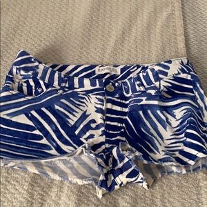Express jean cutoff shorts